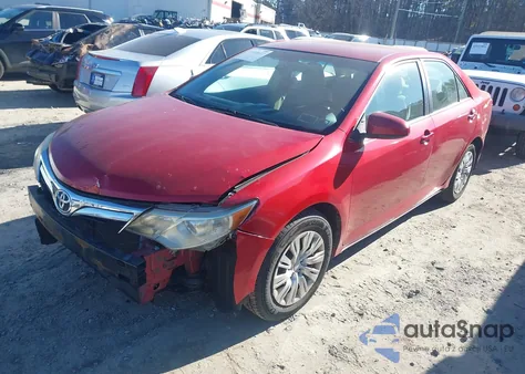 2012 Toyota Camry Le из США, поврежденный, VIN 4T4BF1FK2CR244611
